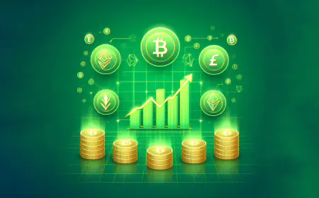 Криптобиржи выросли на 27% в объеме торгов в декабре 2023