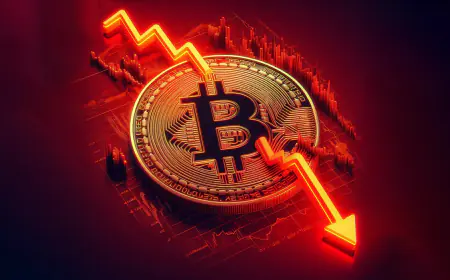 Криптовалютний ринок у паніці: ціна Bitcoin впала нижче $40 000