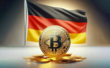 Німецький уряд продав ще 1332 BTC: резерви скоротилися до 43 359 Bitcoin