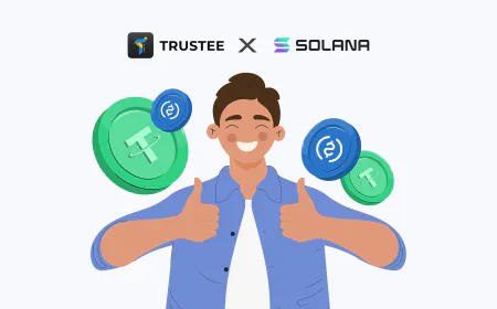 Криптокошелек Trustee Plus заходит с козырей и объявляет о поддержке расчетов USDC в сети Solana