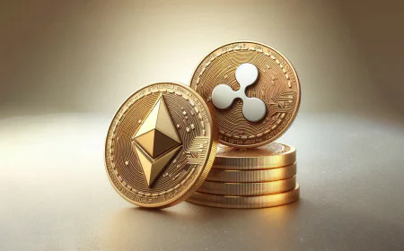 Объем торгов Coinbase упал на 39%, но XRP сохранил преимущество над Ethereum