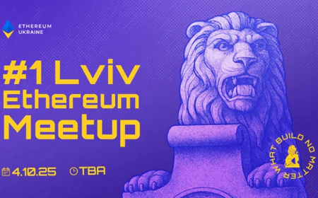 Ethereum Ukraine проведе перший мітап у Львові