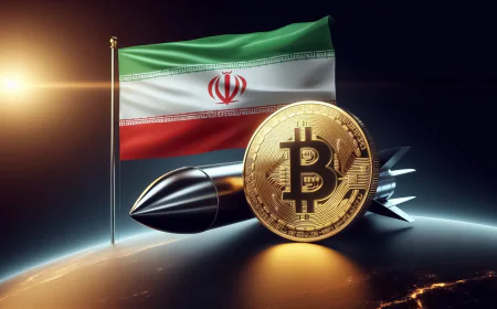 Отток криптовалют из Ирана вырос на 700% после авиаударов США и Израиля