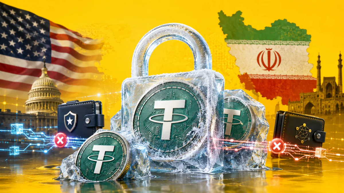 Tether заморозила $131 млн в USDT на связанных с Ираном кошельках