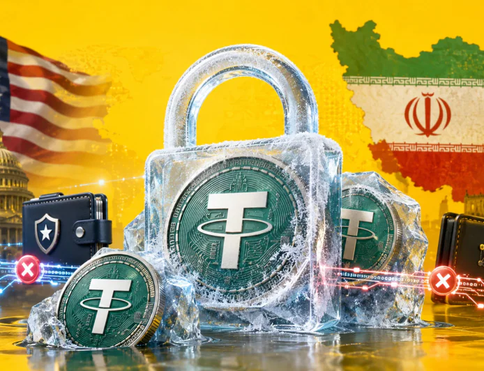 Tether заморозила $131 млн в USDT на пов’язаних з Іраном гаманцях