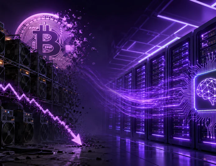 Складність майнінгу Bitcoin впала на 19,9% на тлі переходу майнерів до ШІ