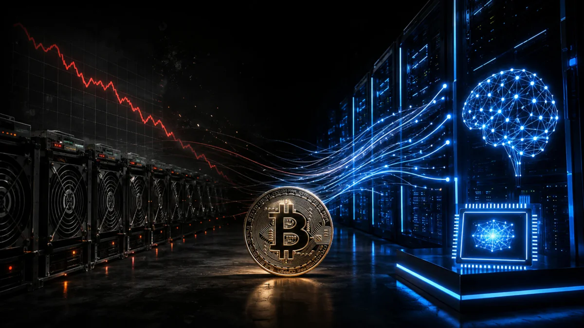 Майнери Bitcoin майже перестали заробляти на комісіях і переходять до ШІ
