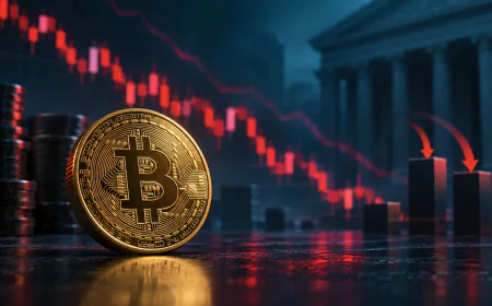 Ціна Bitcoin опустилася нижче $75 700 на тлі відтоку $450 млн з BTC-ETF